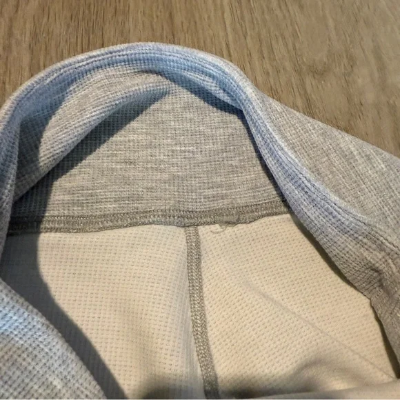 Alo Yoga High Waist Micro Waffle Low Key Leggings Sz M - Picture 6 of 7